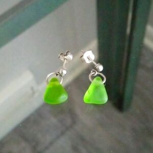 Beach Glass Earrings
